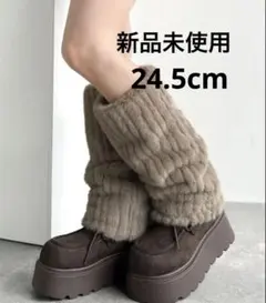 新品未使用◎【mily bilet】ファー着脱可能！ファームートンブーツ