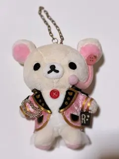 リラックマストア　コリラックマ　アイドル　ぶらさげぬいぐるみ　ピンク