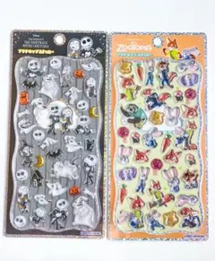【国内正規品】ディズニープチドロップステッカー ズートピア ナイトメア2枚セット