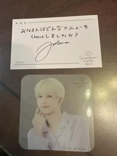 SEVENTEEN CAFE ジョンハン　セブチカフェ　フォトカード　トレカ