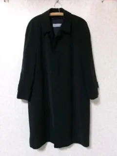 92937 ユキトリイ　ライナー付ロングコート　黒　96-5