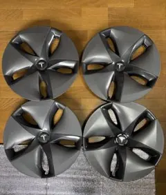 テスラ モデル3 ハイランド 18インチ 純正 ホイールキャップ4個 新品 