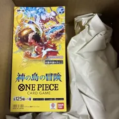 【新品未開封・テープ付き】神の島の冒険 1box ワンピースカードゲーム