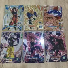 ドラゴンボールスーパーダイバーズ SDV10弾 PUR 6種　6枚セット