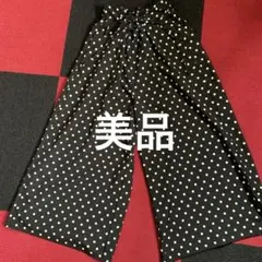 ドット柄ガウチョパンツ Mサイズ