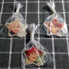 あんスタ　プレートキーチェーン　英智&嵐&夏目