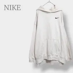 【NIKE ナイキ】パーカー ビッグシルエット スウェット 刺繍ロゴ メンズ M