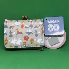 【新品未使用】ムーミン 三つ折り財布 がま口