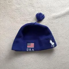 POLO ラルフローレン フリースキャップ