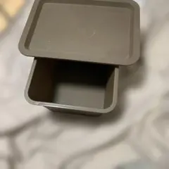 よ*ん様 ブラウン 蓋付き収納ボックス