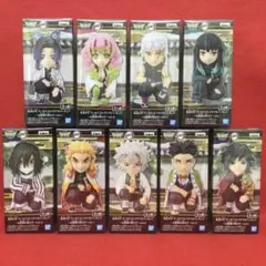 鬼滅の刃 柱 ワールドコレクタブルフィギュア お館様の前だぞ 初版 9種