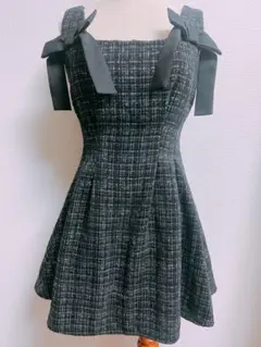 DHOLIC＊ツイードワンピース