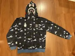 BAPE シャークデザイン パーカー PSG