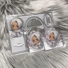 KING OF PRISM キンプリ まるくじ 黒川冷 アクスタ キーホルダー