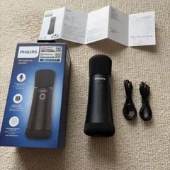 PHILIPS Bluetooth スピーカー搭載 カラオケ用ワイヤレスマイクのサムネイル