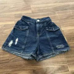 JENNI loveダメージ風デニムパンツ　140