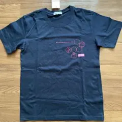 【アフターヌーンティ】ネイビー グラフィックプリント Tシャツのサムネイル