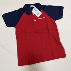 mikiHOUSE ポロシャツ 110サイズ 赤/紺