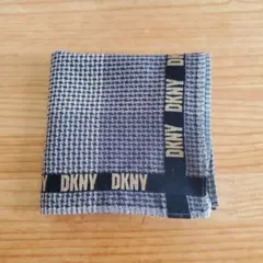 未使用 DKNY 大判ハンカチ 千鳥格子柄のサムネイル