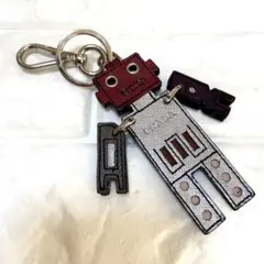 【希少】PRADA　プラダ　ロボット　チャーム　キーリング　キーホルダー