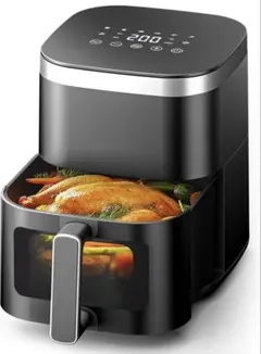 新品 Wallfire ノンフライヤー 4.5L大容量 電気フライヤーのサムネイル