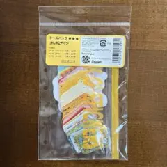 希少 サンリオ ポムポムプリン フレークシール 101枚 未開封シール 