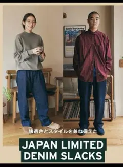 【完売品】日本限定 Levi's リーバイス ヘンプ デニム スラックス 36