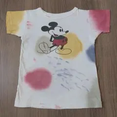 デニムアンドダンガリー　ミッキーマウス Tシャツ 130cm 半袖