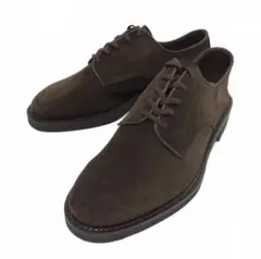 【新品未使用】ダブルエイチ WH プレーントゥ7ダークブラウン　干場義雅