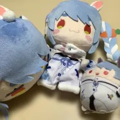 兎田ぺこら　ホロライブ　ぬいぐるみセット