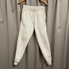 完売品 ヒートテック 裏ふわジョガーパンツ オフホワイト Sサイズ