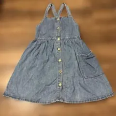 ZARA KIDS デニム ジャンパースカート 140cm