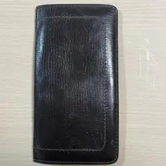 希少/良品♪ポルト バルール カルトクレディ ユタ 長財布 ダークブラウン