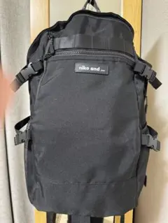 さらに値下げしました！！　 niko and ... ブラックバックパック