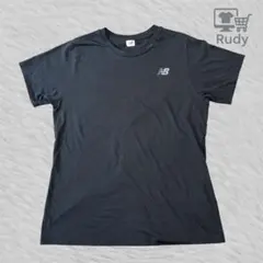 ニューバランス NB DRY Tシャツ 黒 ワンポイントのサムネイル