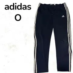 【定番】adidas アディダス トラックパンツ O ネイビー 3ストライプス