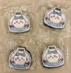 ちいかわ × くら寿司　マグネットシート　ハチワレ　ラッコ　4個セット