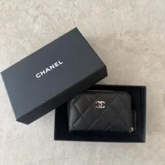 CHANEL クラシック ジップコインケース キャアビアスキン