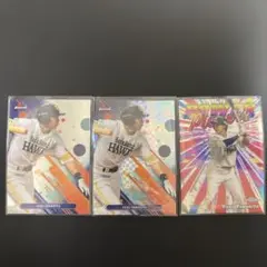 topps 2025 finest 福岡ソフトバンクホークス　柳田悠岐3枚セット