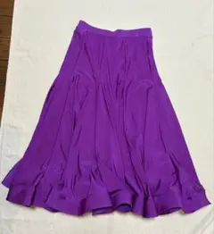 新品未使用 社交ダンス スカート 白樺 Sサイズ 8枚 紫 パープル 藤色 新品未使用 社交ダンス スカート 白樺 Sサイズ 8枚 紫 パープル