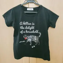 【美品】マックハウス 女の子 140 スパンコール Tシャツのサムネイル