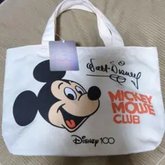 Disney 100 ミッキーマウス トートバッグ