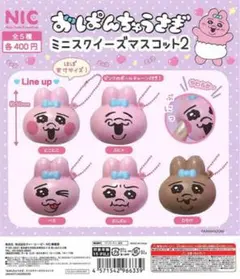 おぱんちゅうさぎ ミニスクイーズマスコット2 ふにゃ