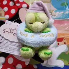 セール★ディズニー ダッフィー スウィートドリームス オルメル ぬいぐるみバッジ