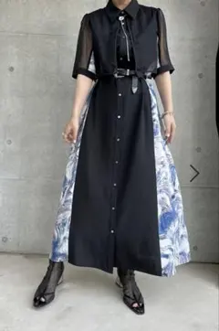 HARE シアーガラキリカエワンピース