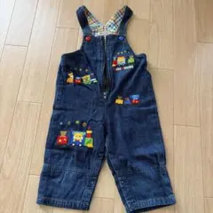 MIKI HOUSE ミキハウス デニム オーバーオール 90cm