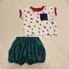 HUGCHUM スイカ　セットアップ 80cm