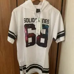 b-one-soul フード付きパーカー M ホワイト