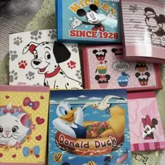 ミッキー・ミニー・マリー タオル　6枚セット