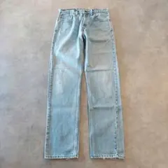 リーバイス505 Levis W33 エルパソ 青 USA製 90s 17334
